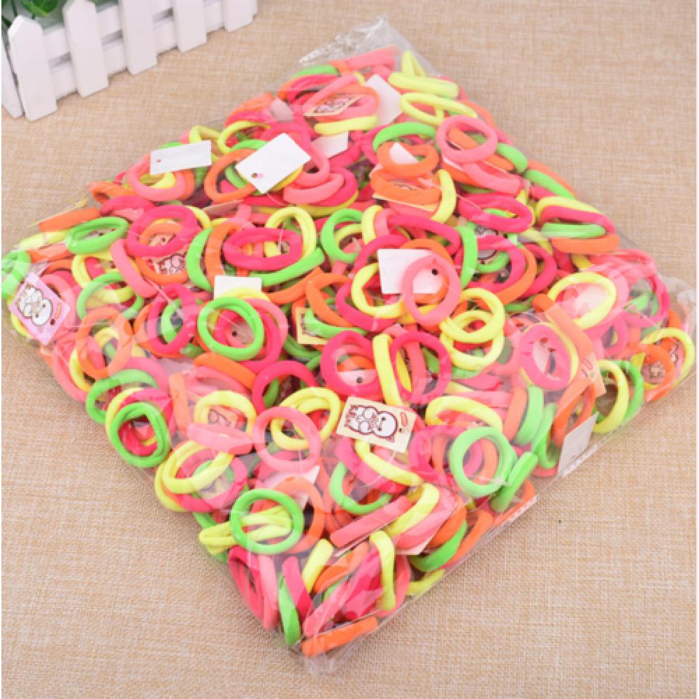 50Pcs Women Girls Hair Band Ties Rope Ring Elastic Hairband Ponytail Holder Lot