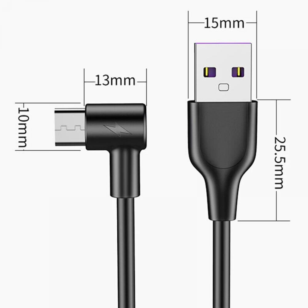 5A USB to type C 90 degree Fast Charging Cable