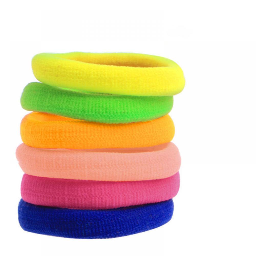 50Pcs Women Girls Hair Band Ties Rope Ring Elastic Hairband Ponytail Holder Lot