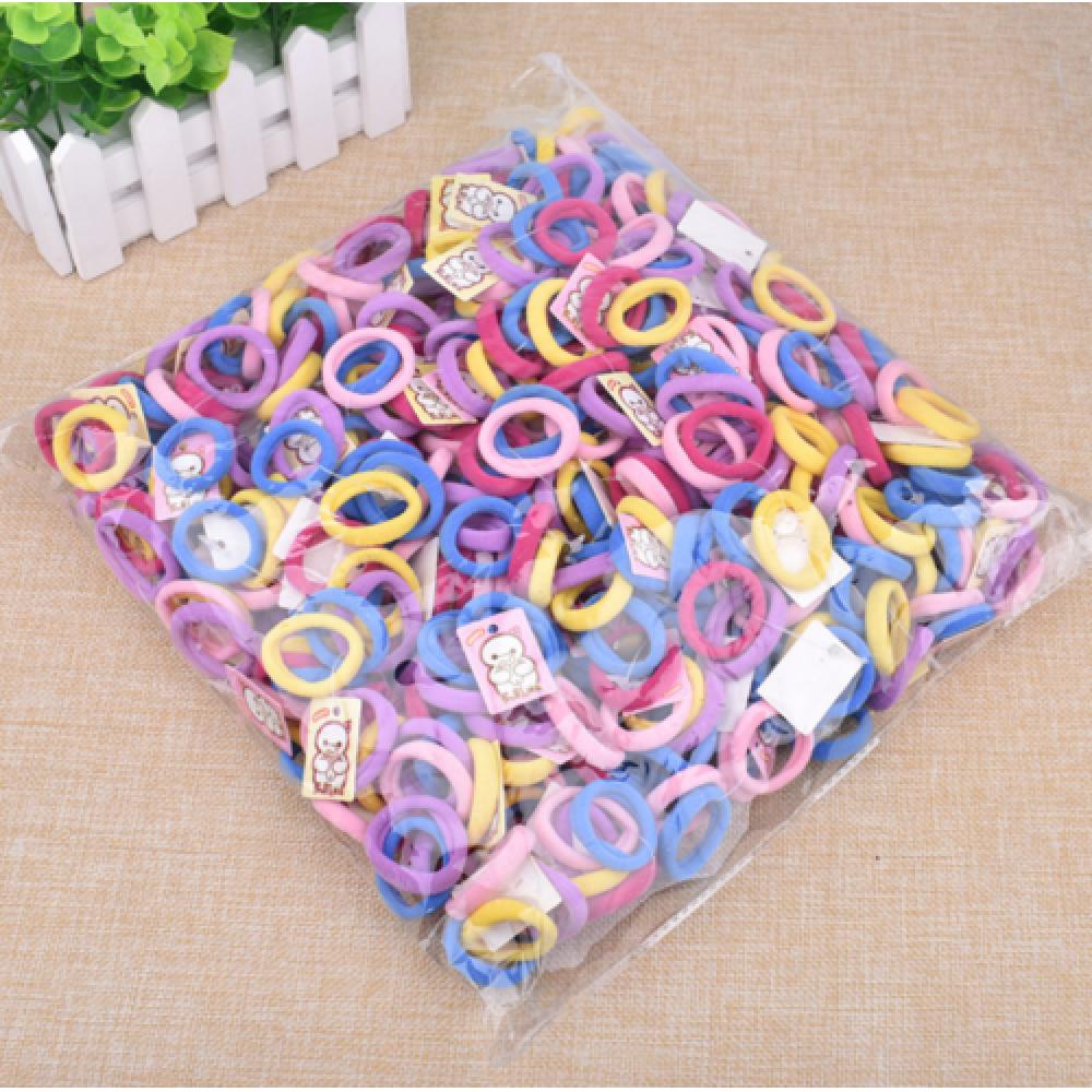 50Pcs Women Girls Hair Band Ties Rope Ring Elastic Hairband Ponytail Holder Lot