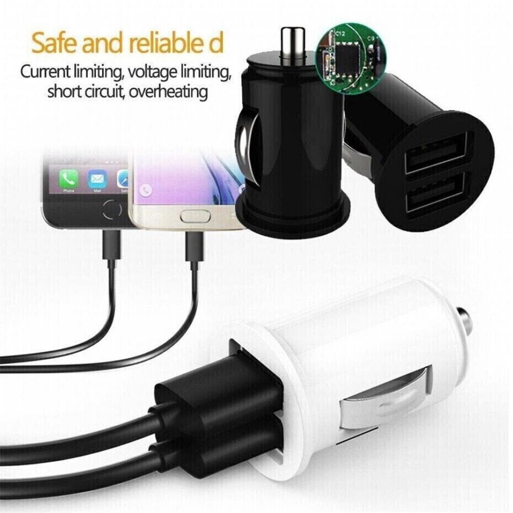 Fast Car Charger 2 USB Port